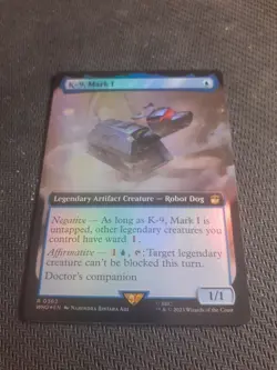 K-9, Mark I - Foil Extended - Doctor Who (MTG) - Image 1