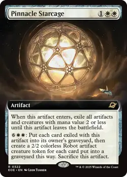 Foil - Pinnacle Starcage (Extended Art) - 322 / NM / English MTG - Image 1