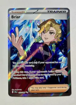 Briar Ultra Rare Pokemon Stellar Crown 163/142 NM - Image 1