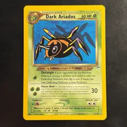 Pokemon Vintage Non-Holo Rare Dark Ariados 17/105 Neo Destiny WotC NM - Image 1
