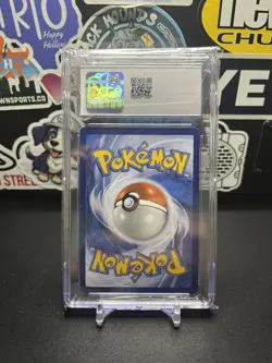 CGC 10 GEM MINT Pikachu on the Ball 001/005 Futsal Soccer PROMO Pokemon Card - Image 2