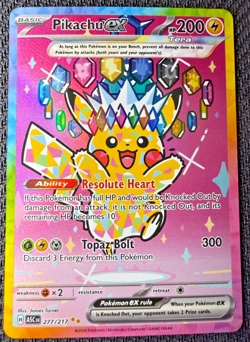 Pikachu EX SIR 277/17 Ascended Heroes English Pokemon - PSA GRADING CANDIDATE!!! - Image 1