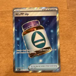 N's PP Up 262/217 Full Art Ultra Rare Pokemon Ascended Heroes ENGLISH NM - Image 1