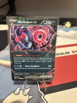 Pokemon TCG Munkidori ex 037/064 - Shrouded Fable Holo Double Rare English - Image 1