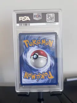 2025 POKEMON SVP EN-SV BLACK STAR PROMO #203 TEAM ROCKET'S WOBBUFFET PSA 9 - Image 2