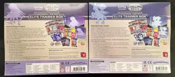 Pokemon Center Exclusive Chilling Reign Elite Trainer Box ETB Set of 2 - Image 2