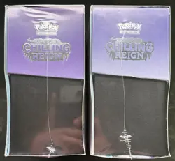 Pokemon Center Exclusive Chilling Reign Elite Trainer Box ETB Set of 2 - Image 3