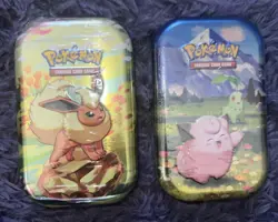 Lot Of 2 Pokemon Mini Tin Mega Evolution (1) Prismatic Evolutions (1) SEALED NEW - Image 3