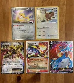 Pokemon Holo Lot, Black Star Promo, Prize Pack, Alt Art, DP XY SWSH, Ho-oh Eevee - Image 1