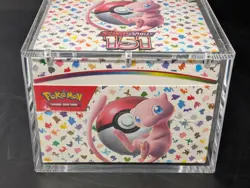Pokemon 151 SV3.5 Booster Bundle Display Case Sealed w/ Acrylic Case - Image 5