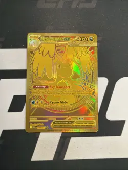 Pokemon TCG Ascended Heroes Mega Dragonite Ex Gold Hyper Rare 295/217 Near Mint - Image 1