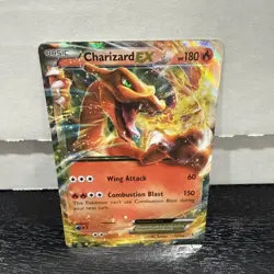 Pokemon - TCG Charizard EX Evolutions 12/106 Holo Rare 2014 NM - Image 1
