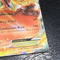 Pokemon - TCG Charizard EX Evolutions 12/106 Holo Rare 2014 NM - Image 4
