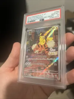 2023 Pokemon Japanese Promo Detective Pikachu 098 PSA 10 GEM MT - Image 3