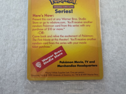 Pokemon The First Movie Dragonite WB Promo – Black Star – Factory Sealed - Mint - Image 3