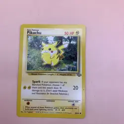 Vtg Pokemon Lot-3, Pikachu Spark Basic 50 HP, Sandshrew 62/102, & Raichu 16/130 - Image 2