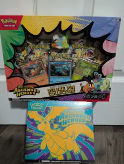 Pokemon TCG Ascended Heroes Elite Trainer Box ETB And Pin Collection Box. New - Image 1