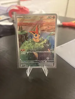 2025 POKEMON SVP EN-SV BLACK STAR PROMO #208 VICTINI Mint condition - Image 1