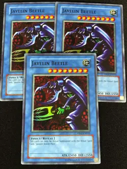 Yugioh Javelin Beetle PP01-EN013 Super x3 (NM) - Image 1