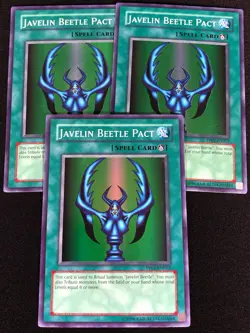 Yugioh Javelin Beetle Pact PP01-EN012 Super X3 (LP) - Image 1