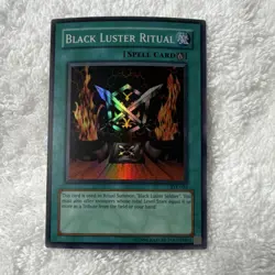 Black Luster Ritual SYE-025 Spell Ritual Holo Yu-Gi-Oh TCG - Image 1