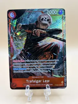 One Piece TCG | Trafalgar Law PRB02-002 Alternate Art One Piece the Best Vol. 2 - Image 1