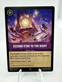 Second Star To The Right 61/204 Disney Lorcana Ursula’s Return Rare - Image 1