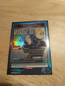 Riza Hawkeye (051) Blue SR Fullmetal Alchemist Union Arena - Image 1