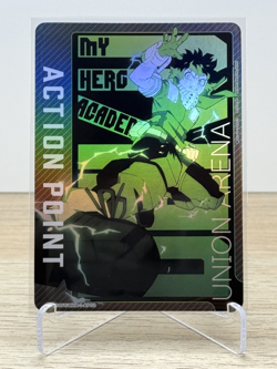 My Hero Academia Deku UA10ST/MHA-1-AP02 Union Arena Action Point AP Card - Image 1