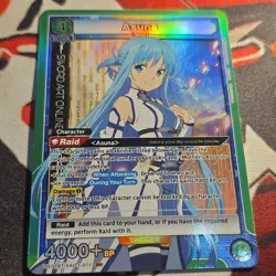 Union Arena Sword Art Online Asuna SR Holo Action Card 4000+ BP UE07BT/SAO-1-071 - Image 1