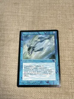 Mtg x4 Mystic Remora x4 MP/LP Playset Ice Age Magic Card Rare - Image 2