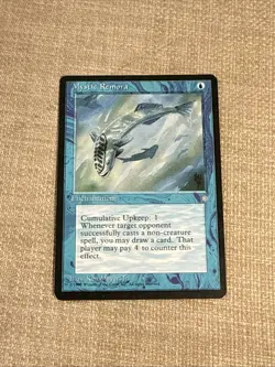 Mtg x4 Mystic Remora x4 MP/LP Playset Ice Age Magic Card Rare - Image 4