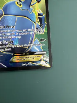 Heracross EX 105/111 Furious Fists Full Art Ultra Rare Pokemon Card - Image 2
