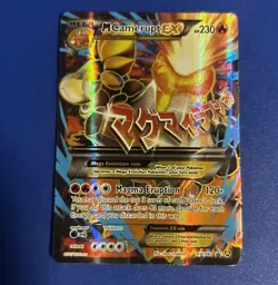 Pokemon Mega M Camerupt EX Holo Black Star Promo Card XY198a - Image 1