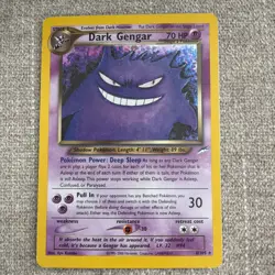 2000 Dark Gengar 6/105 Neo Destiny Set Holo Rare Pokemon Card - Image 1