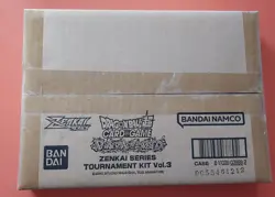 Dragon Ball Card Game Super TCG Zenkai Series Tournament Kit Vol 3 BANDAI SEALED - Image 1