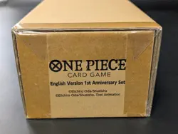 One Piece Card Game 1st Anniversary Set English Version Promo Factory Sealed - Image 4