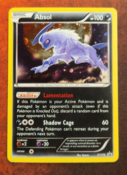 Absol Cosmos Holo XY178 2016 Black Star Promo Pokemon Card - Image 1
