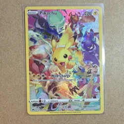 Pokemon Pikachu Full Art Secret Rare Holo 160/159 Crown Zenith 2023 Card - Image 1