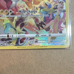 Pokemon Pikachu Full Art Secret Rare Holo 160/159 Crown Zenith 2023 Card - Image 3