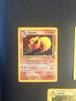 Lot Of 5 Vintage Unlimited Base Set Holo Pokemon Cards - Image 2