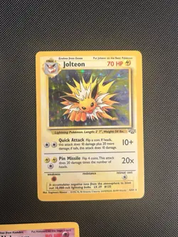 Lot Of 5 Vintage Unlimited Base Set Holo Pokemon Cards - Image 4