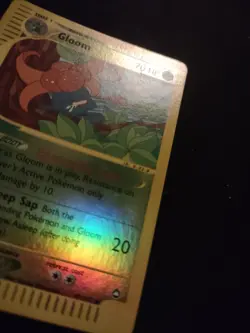 Gloom 49/147 Reverse Holo Pokemon Trading Card Game eCard Aquapolis NM/LP - Image 3