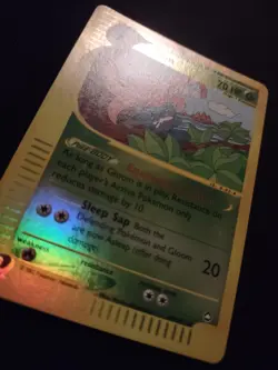 Gloom 49/147 Reverse Holo Pokemon Trading Card Game eCard Aquapolis NM/LP - Image 4