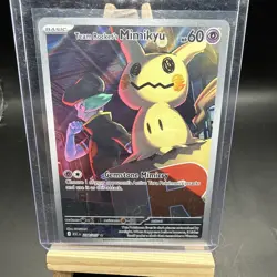 Team Rocket’s Mimikyu Ascended Heroes IR 238/217 Pokemon TCG MINT Pokemon Card - Image 1