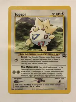 Togepi # 30 - Black Star Promo Pokemon Card - Image 1