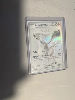Black Bolt White Flare Reshuram Ex 173/ 086 Full Art Pokemon Card - Image 1