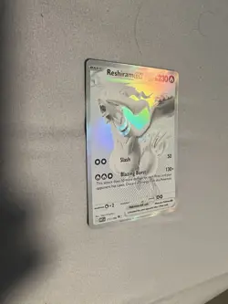 Black Bolt White Flare Reshuram Ex 173/ 086 Full Art Pokemon Card - Image 3