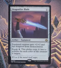 Dragonfire Blade Tarkir: Dragonstorm Regular NM MTG Free Shipping - Image 1