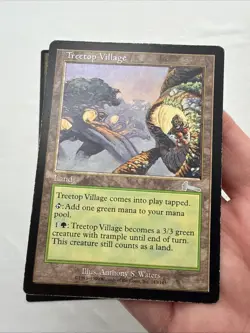 Treetop Village x4 MTG Urza's Legacy 4x Magic Good Heavy Play HP - Image 5